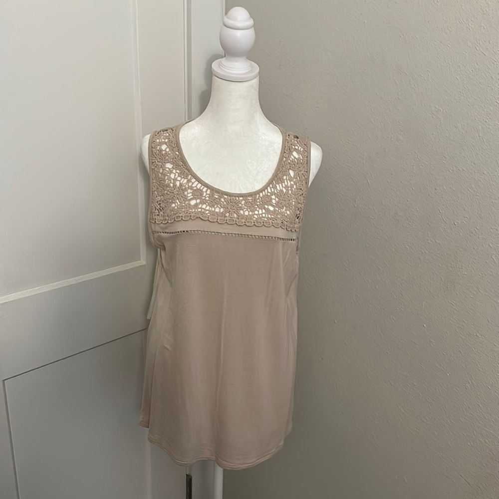 Tan tank top